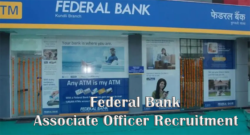 Federal Bank Associate Officer Recruitment
