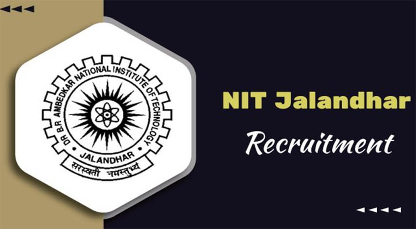 NIT Jalandhar Recruitment