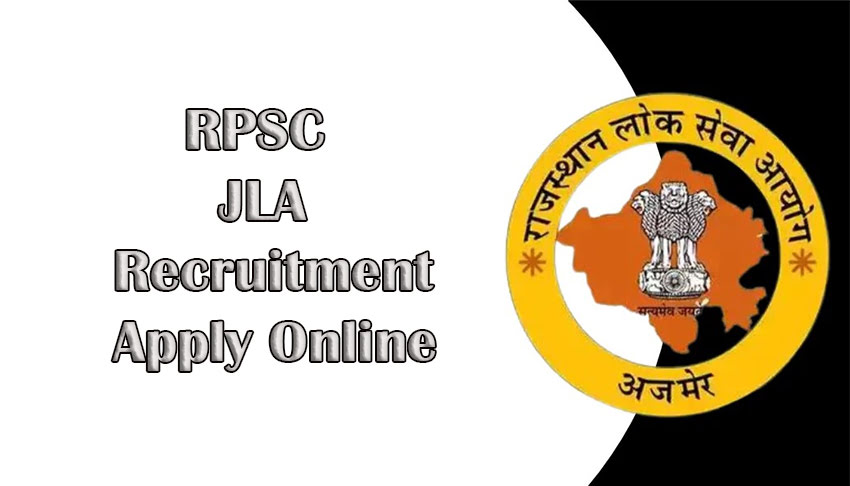 RPSC JLA Recruitment