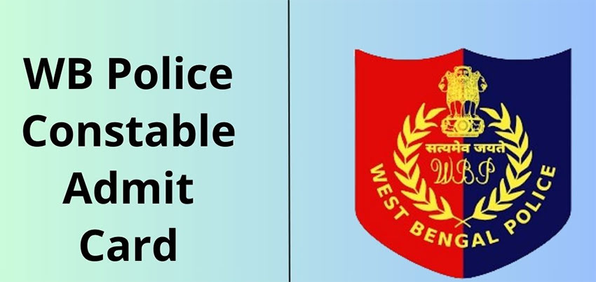 WB Police Constable Admit Card