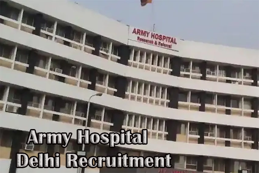 Army Hospital Delhi Recruitment