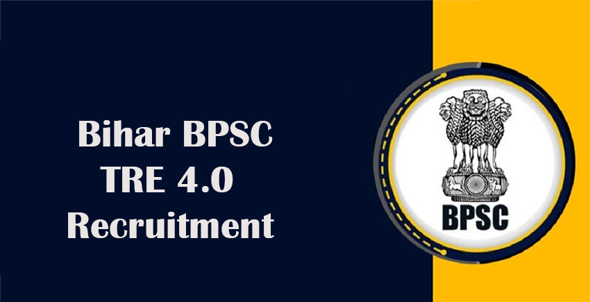 Bihar BPSC TRE 4.0 Recruitment