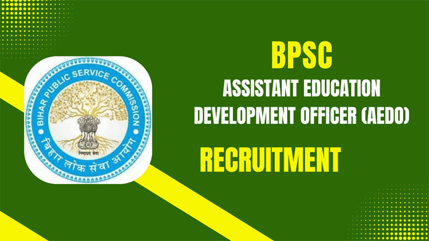 Bihar Block Level AEDO Recruitment