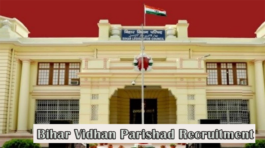 Bihar Vidhan Parishad Recruitment