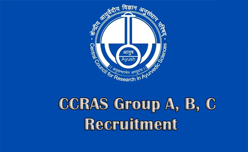 CCRAS Group A, B, C Recruitment