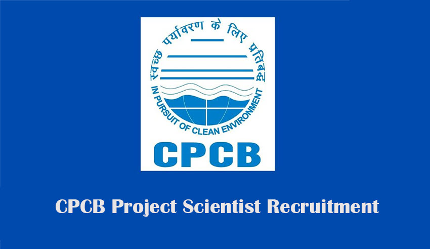 CPCB Project Scientist Recruitment