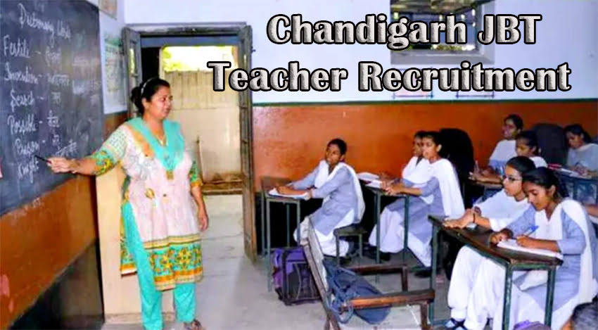 Chandigarh JBT Teacher Recruitment