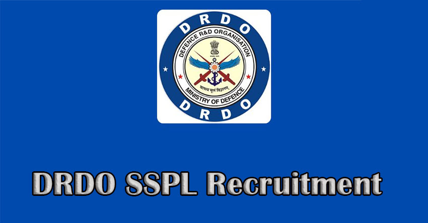 DRDO SSPL Recruitment