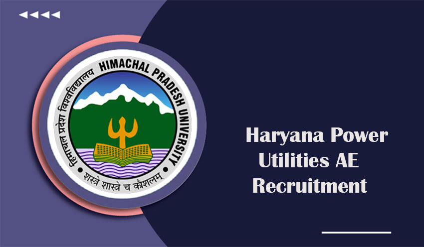 Haryana Power Utilities AE Recruitment