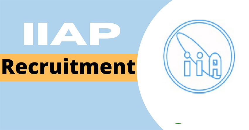 IIAP Recruitment