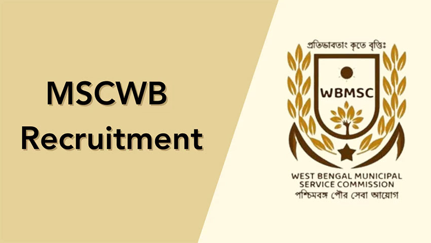 MSCWB Recruitment