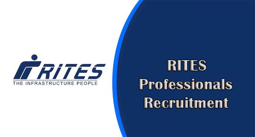 RITES Professionals Recruitment