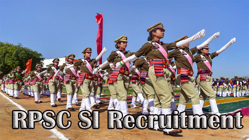RPSC SI Recruitment