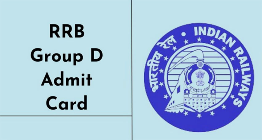 RRB Group D Admit Card