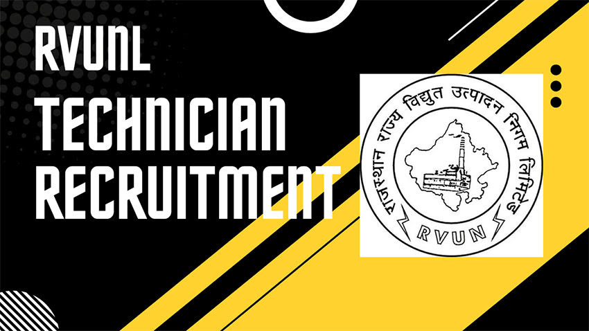 RVUNL Technician Recruitment