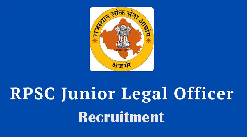 Rajasthan Junior Legal Officer Recruitment