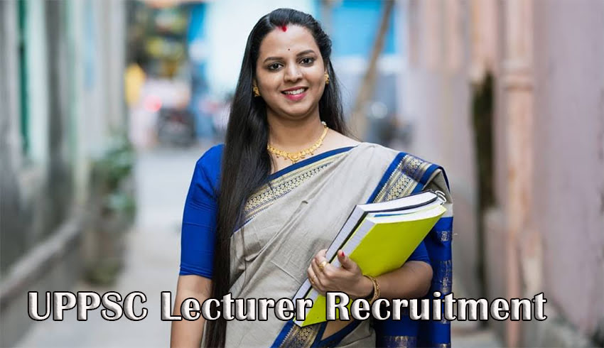 UPPSC Lecturer Recruitment