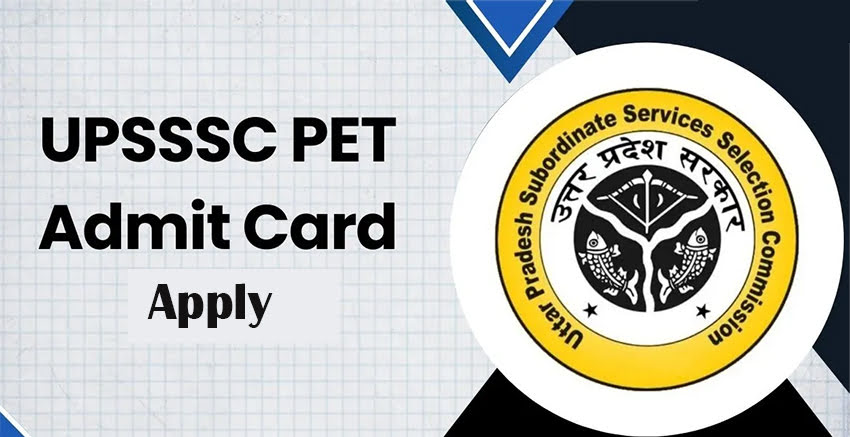 UPSSSC PET Admit Card