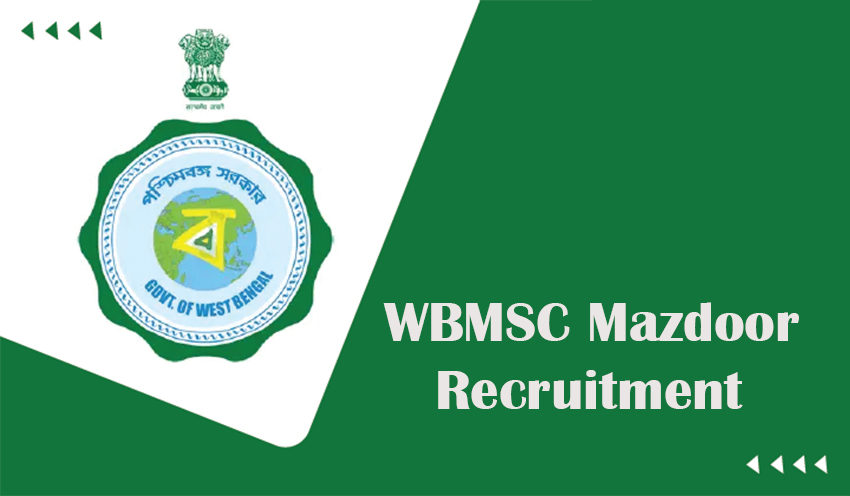 WBMSC Mazdoor Recruitment
