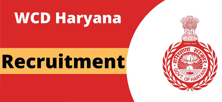 WCD Haryana Recruitment