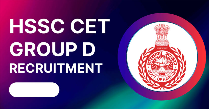 HSSC CET Group D Recruitment
