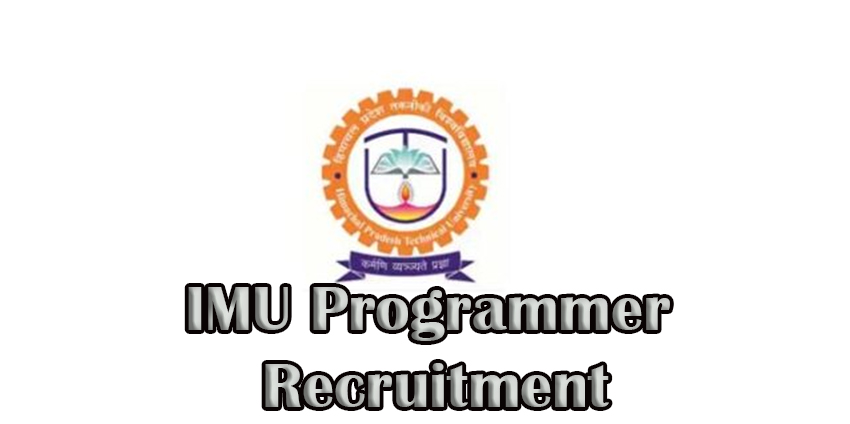 IMU Programmer Recruitment